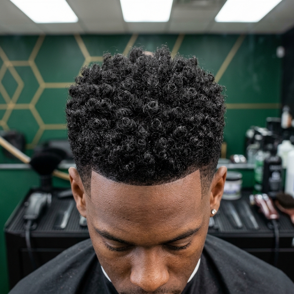 Curly top cut at Elevation